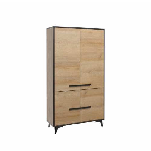 Skapis FRIDA S2D, ozols riviera